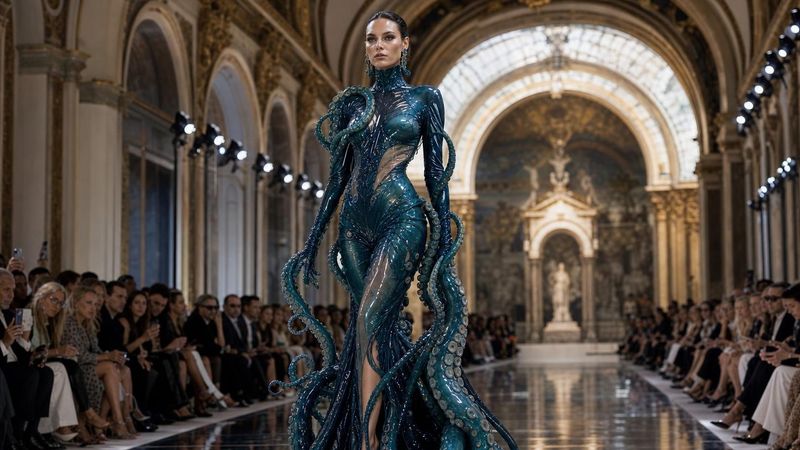 Inside Schiaparelli’s terrifyingly beautiful couture opener – and how its mirrored runway tested every model