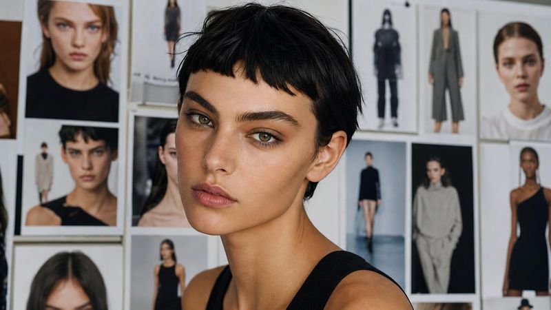 Micro-Bangs for Models: How This High-Risk Celebrity Cut Becomes a Casting-Ready Signature Look