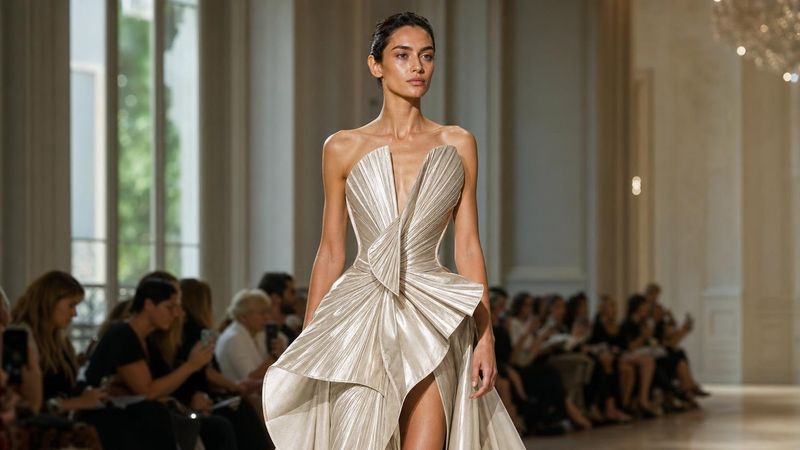 The ArdAzAei Fall 2026 couture runway with 27 models that's quietly becoming the new benchmark for high-fashion careers