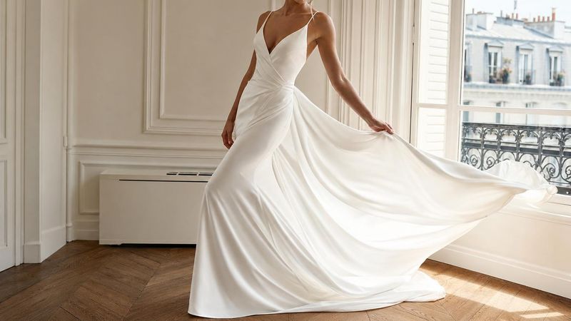 Why Simple Wedding Dresses Are the New Power Move in Bridal Editorials and Model Casting